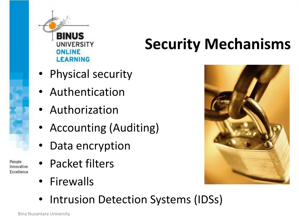 security mechanisms