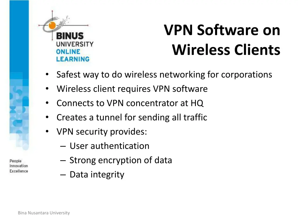 vpn software on wireless clients