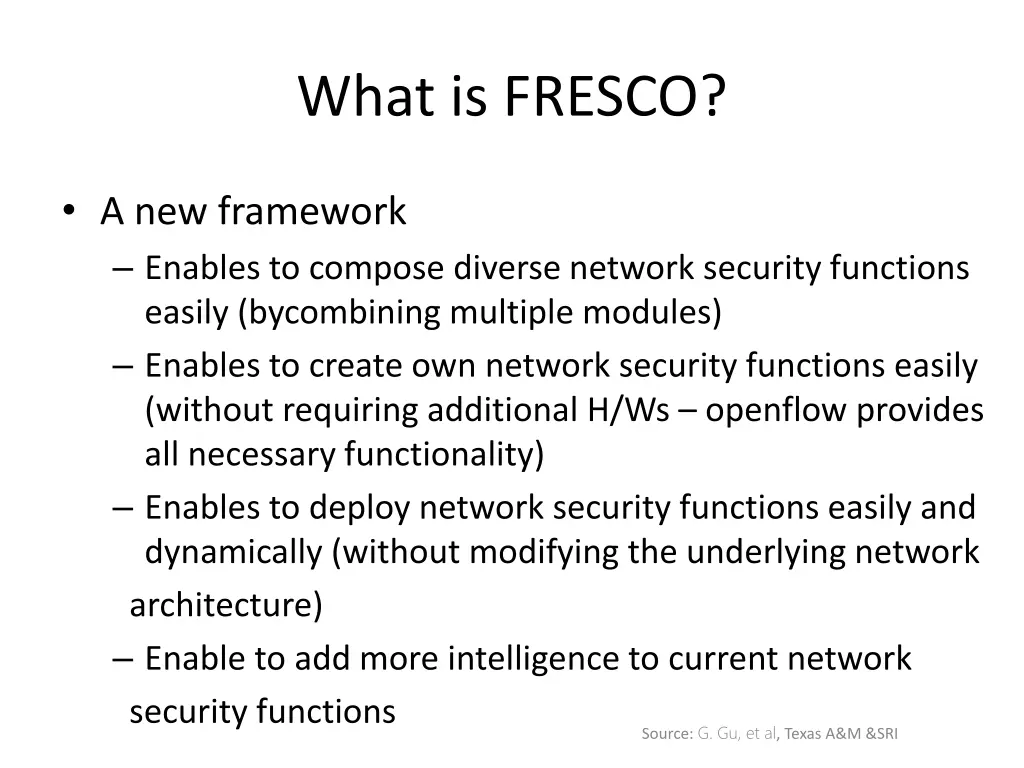 what is fresco