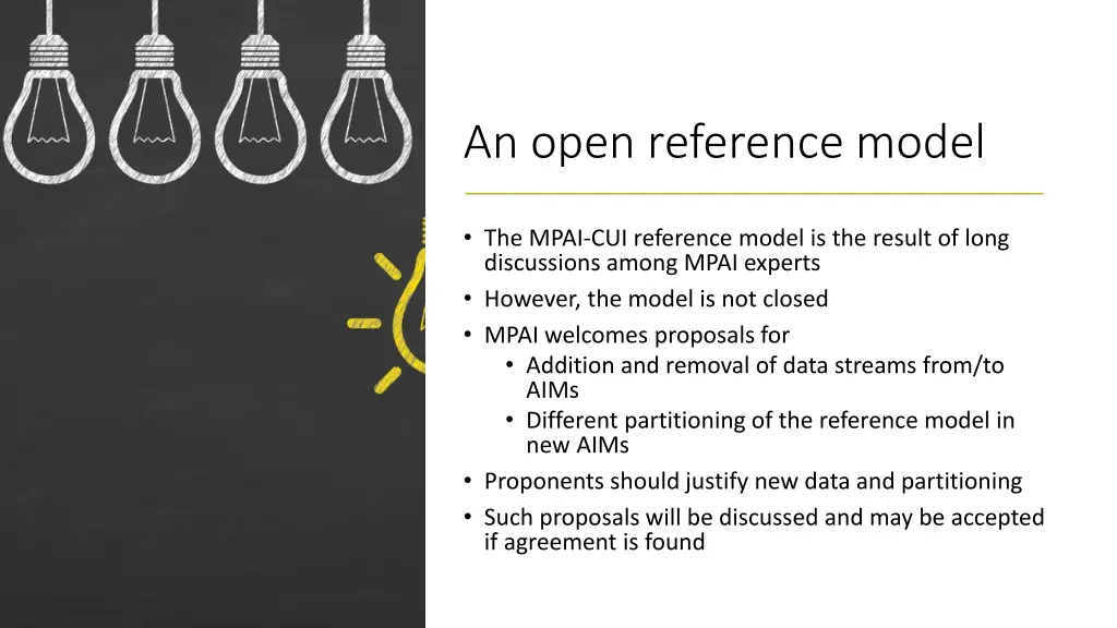 an open reference model