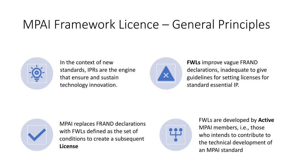 mpai framework licence general principles