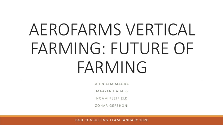 aerofarms vertical farming future of farming