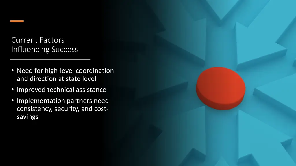 current factors influencing success