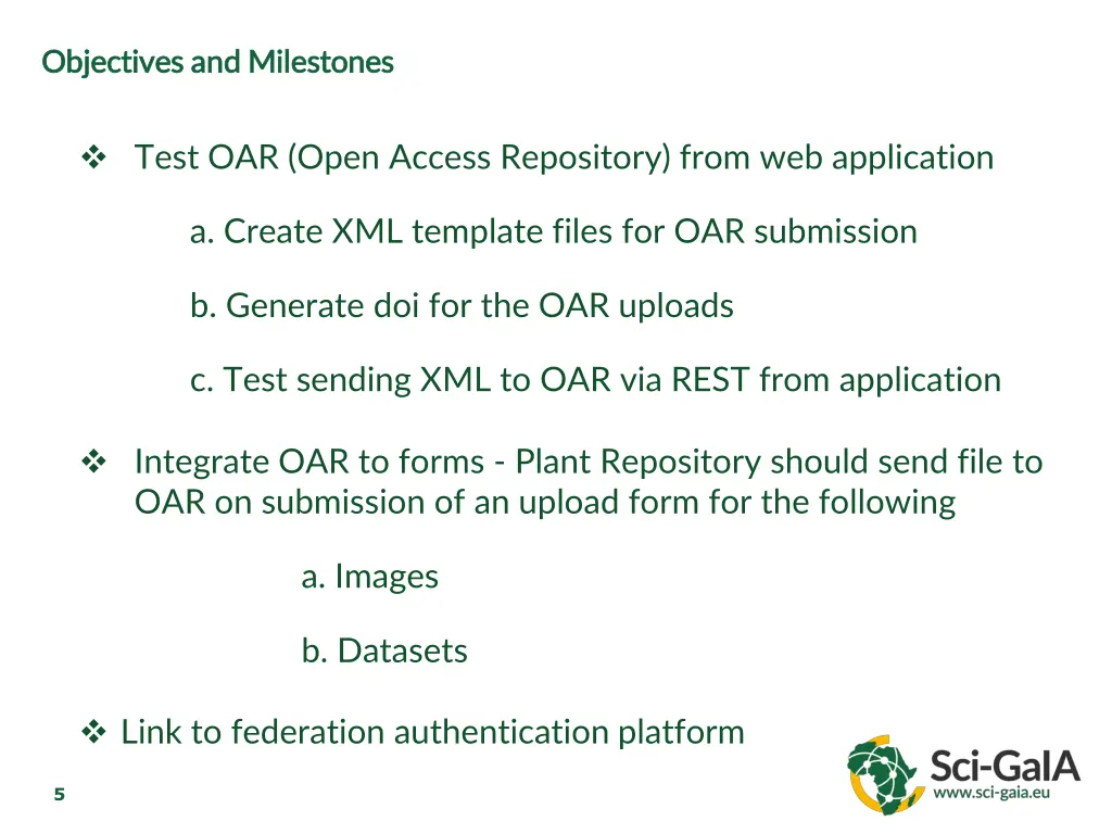 objectives and objectives and m
