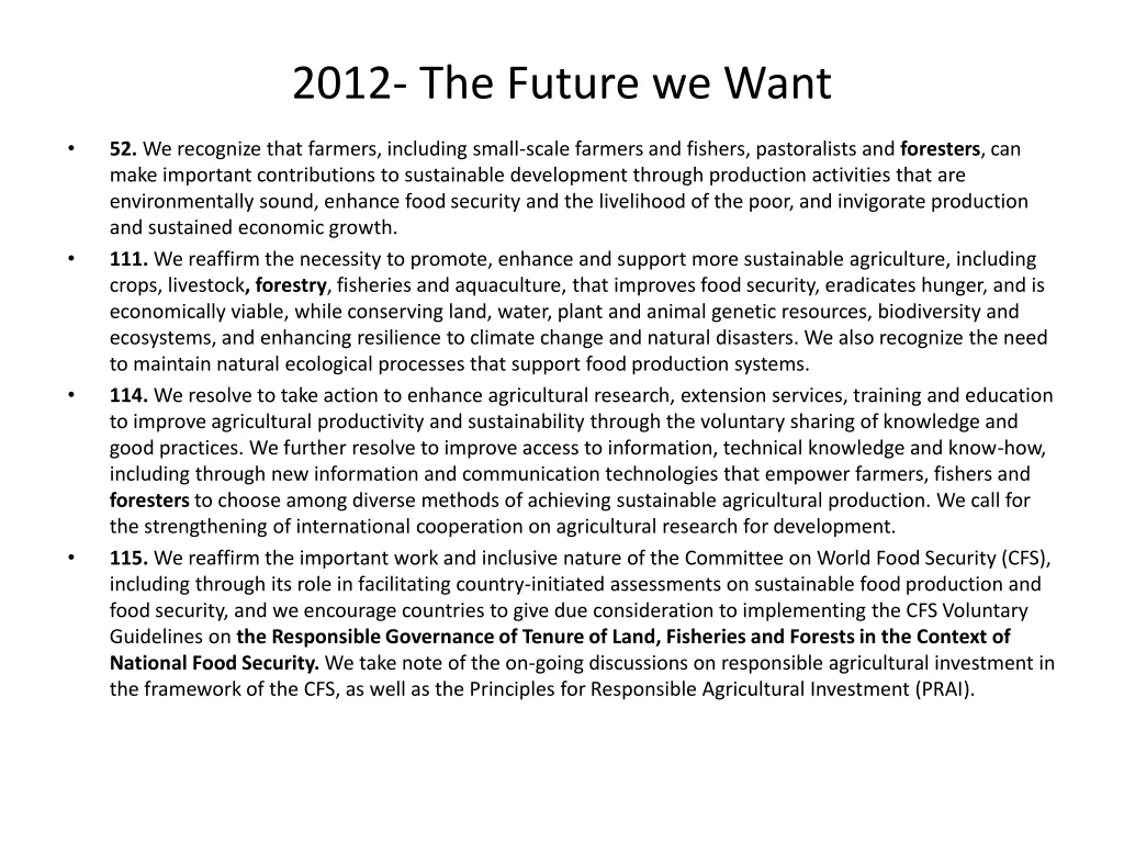 2012 the future we want