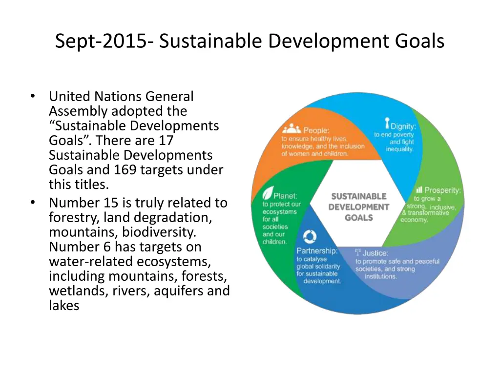 sept 2015 sustainable development goals
