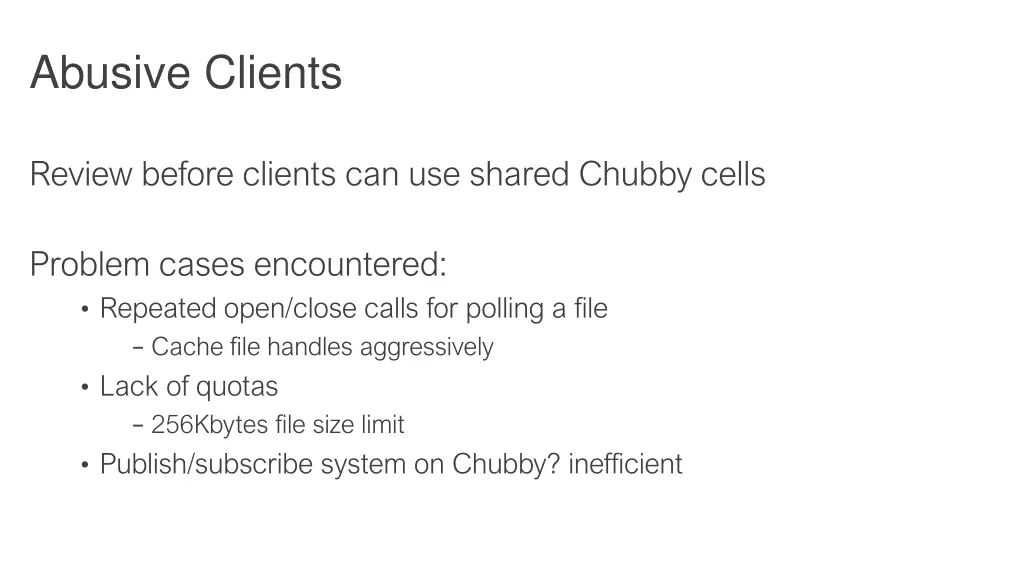 abusive clients
