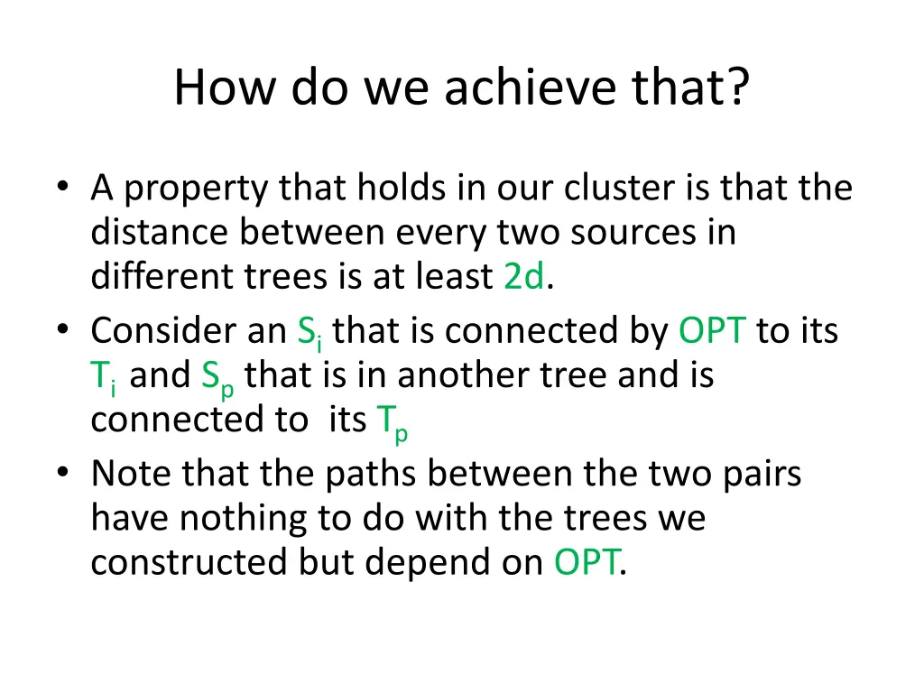 how do we achieve that