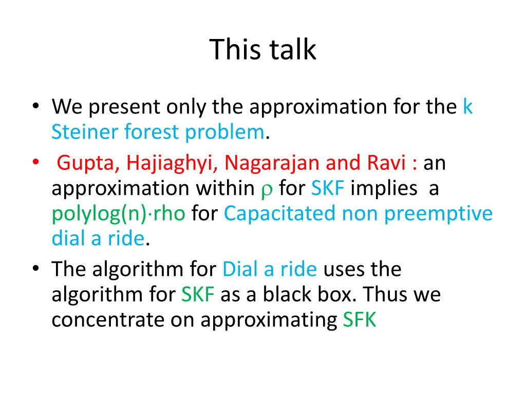 this talk