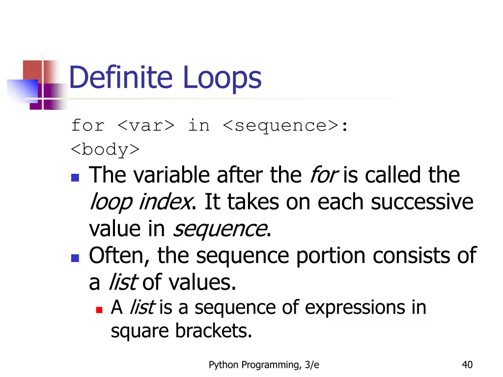 definite loops 1