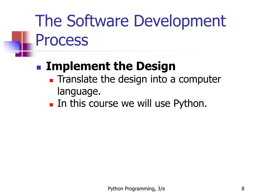 the software development process 4