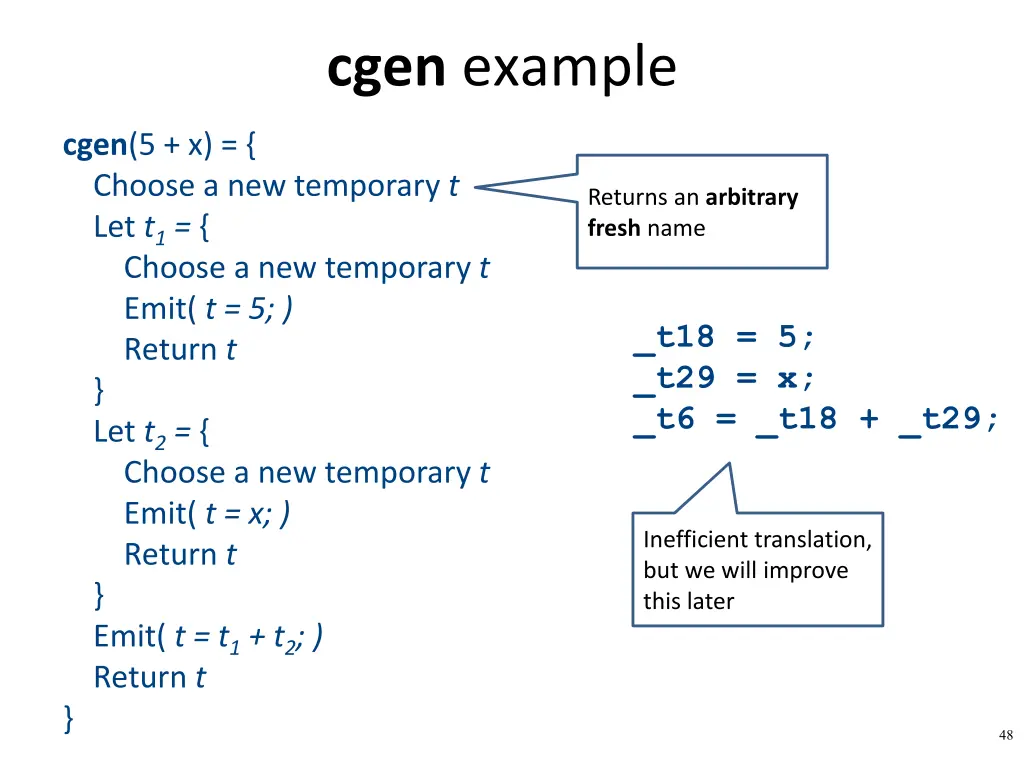 cgen example 3