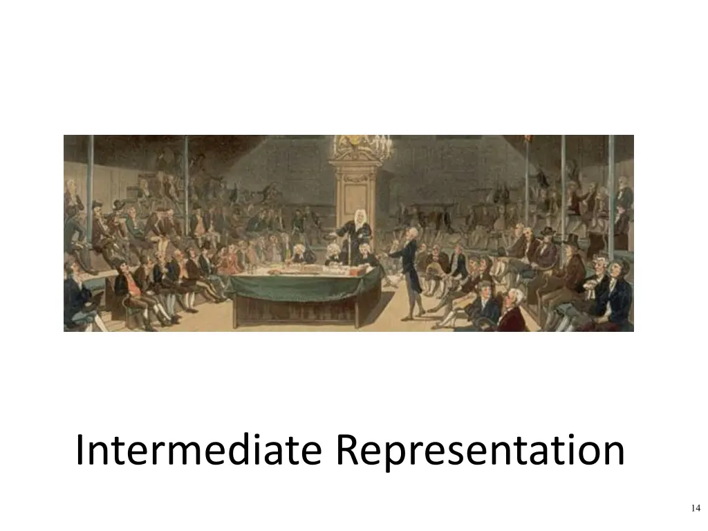 intermediate representation