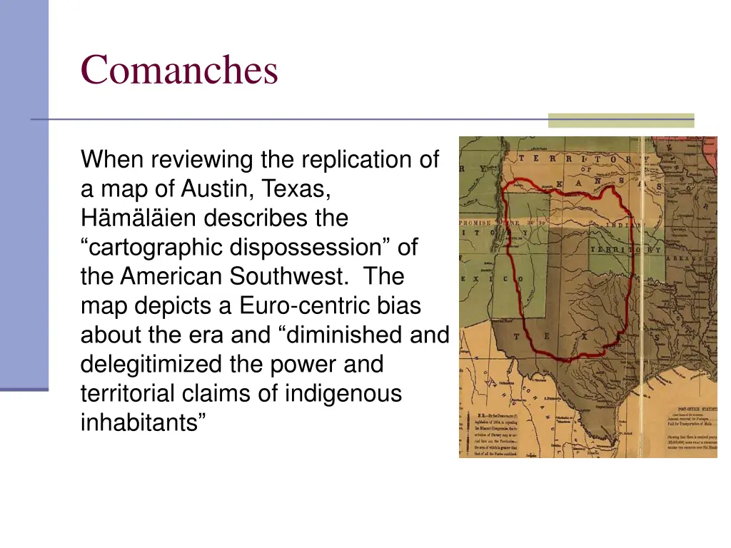 comanches