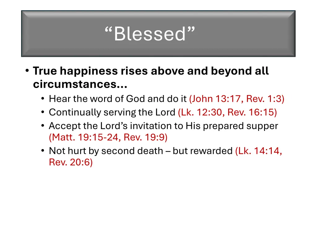 blessed 1