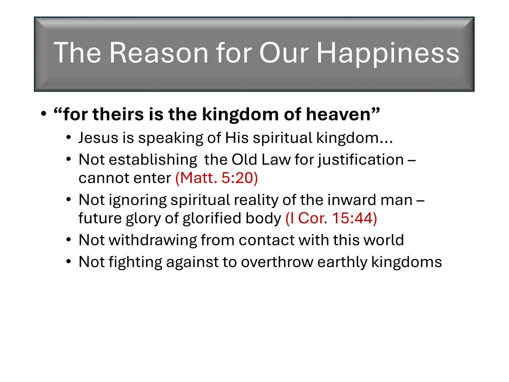 the reason for our happiness 2