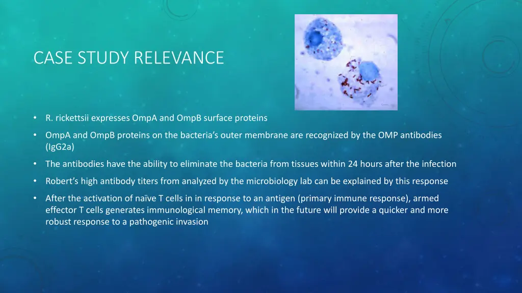 case study relevance