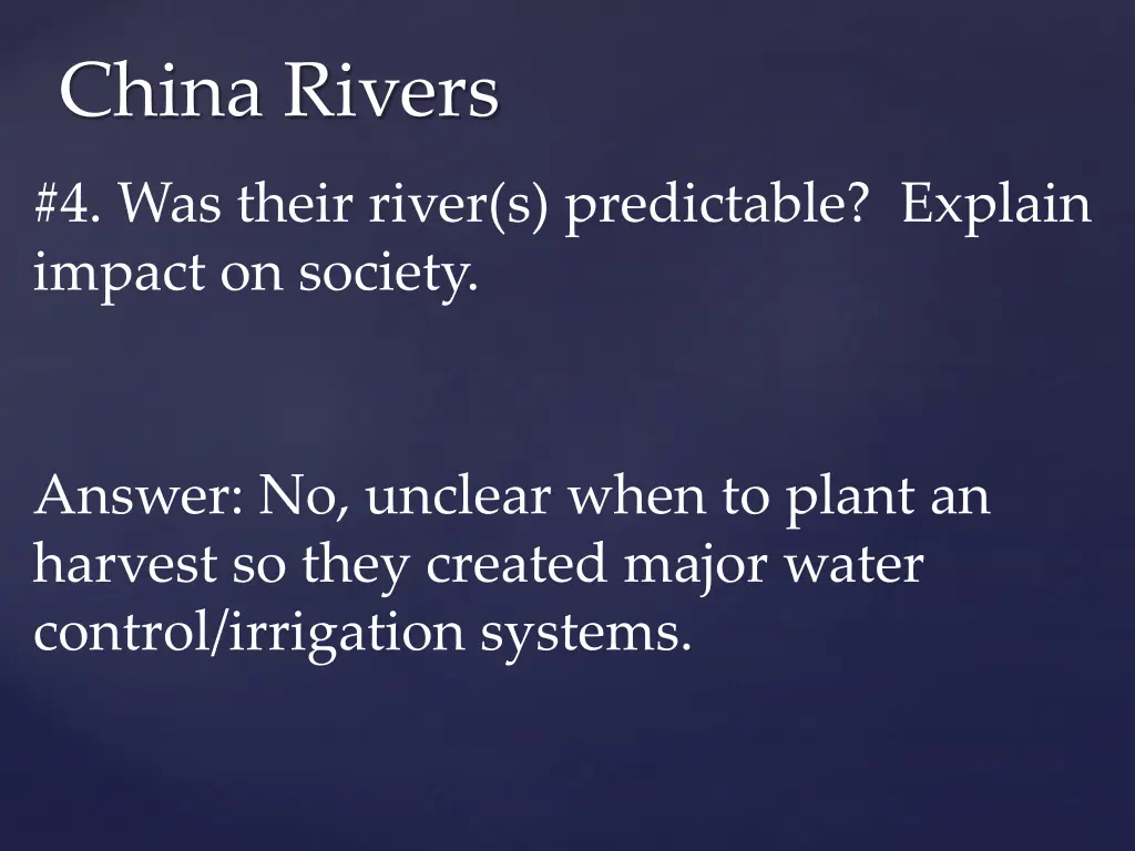 china rivers
