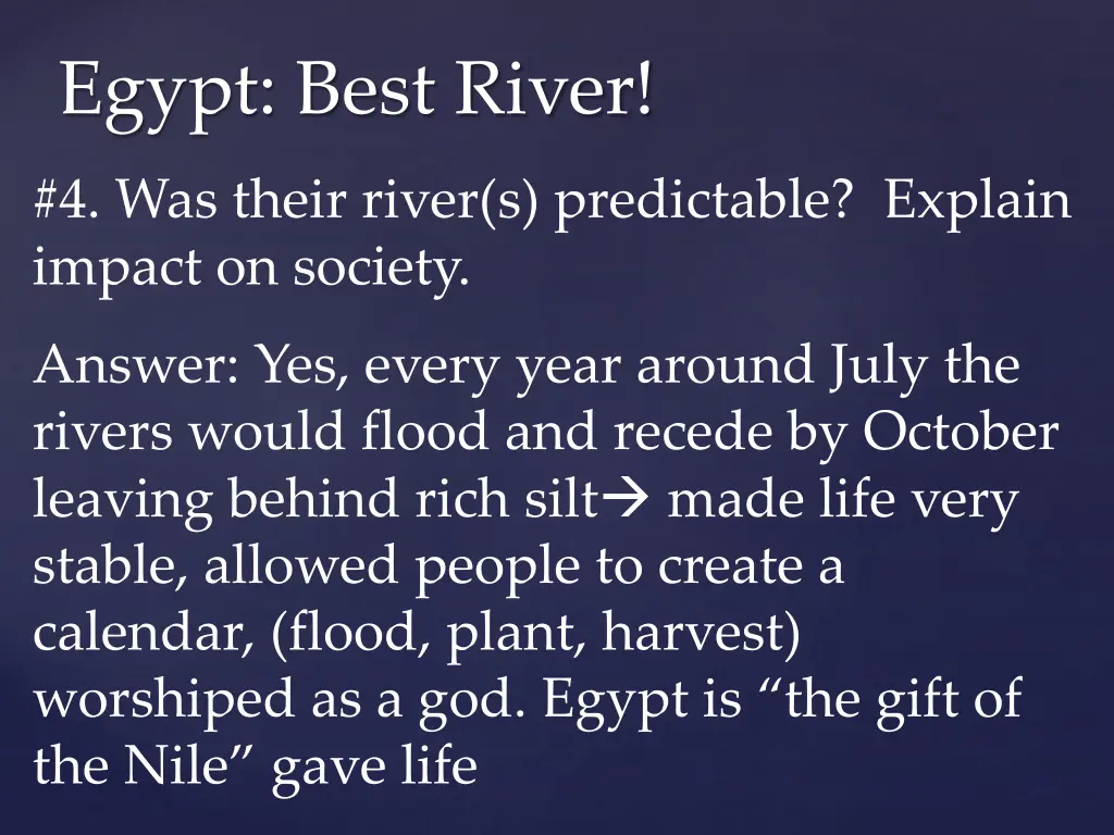 egypt best river