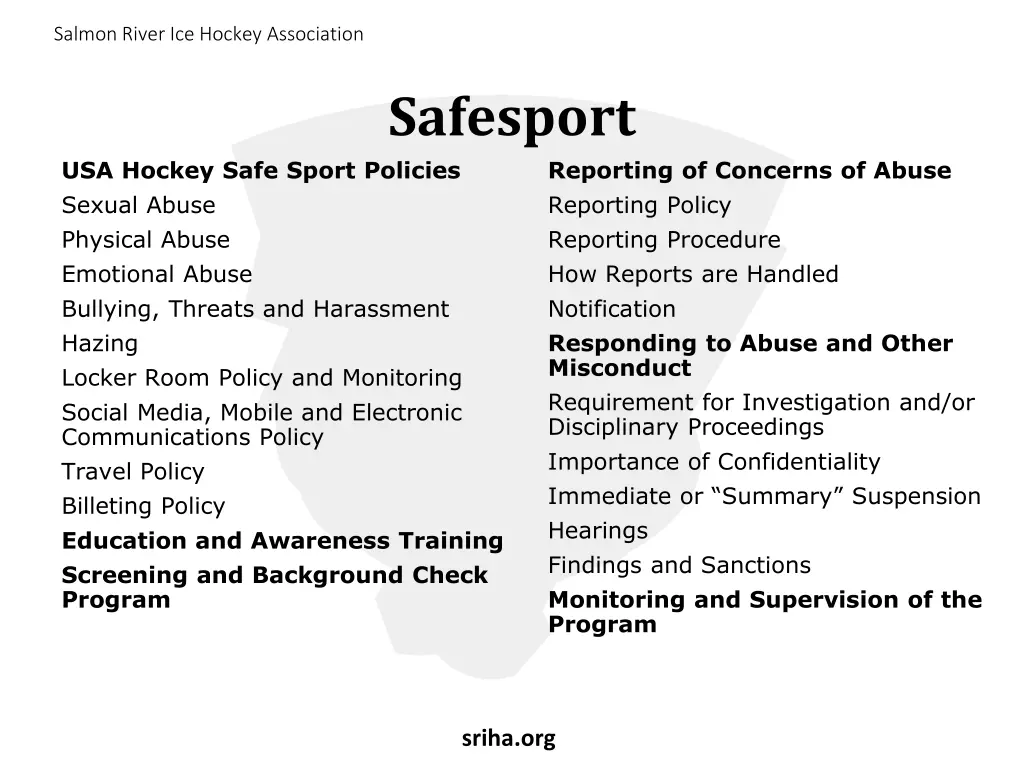 salmon river ice hockey association 8