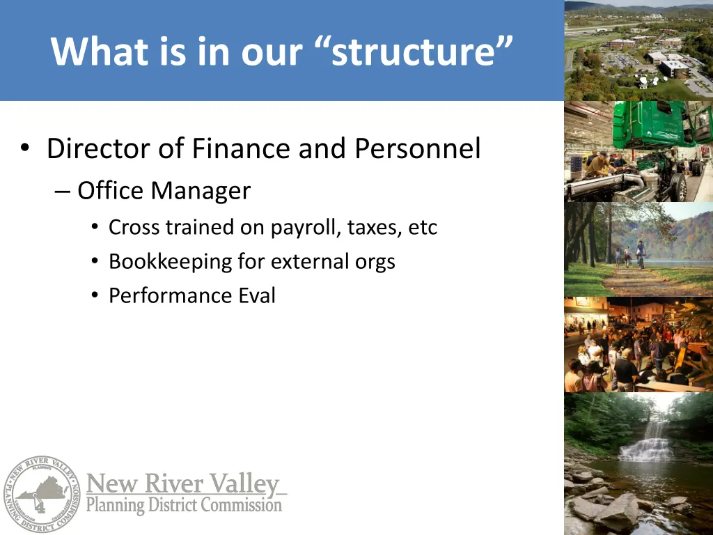 what is in our structure