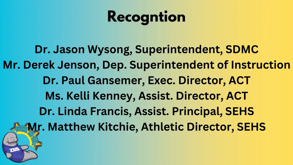 recogntion