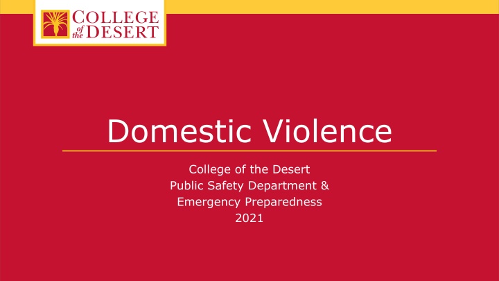 domestic violence
