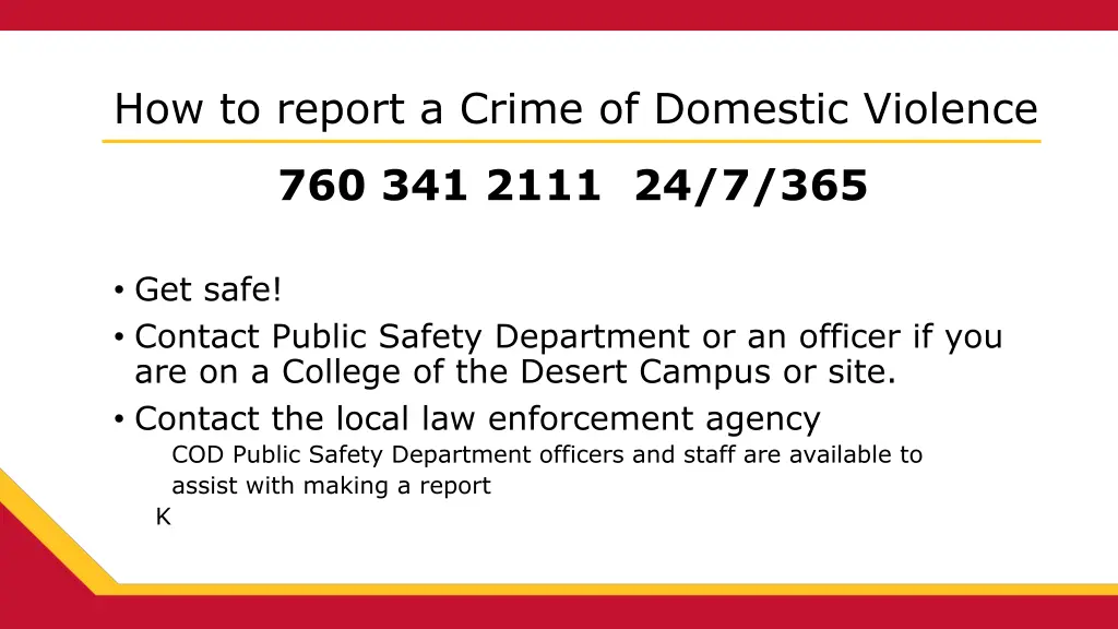how to report a crime of domestic violence