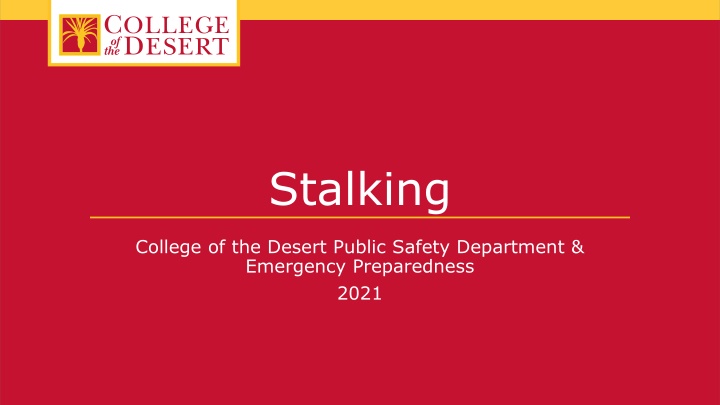 stalking