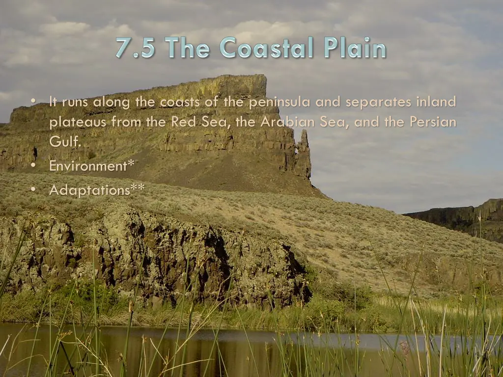 it runs along the coasts of the peninsula