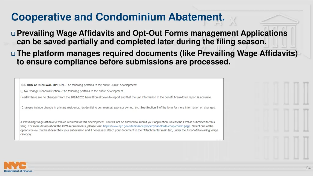 cooperative and condominium abatement 3