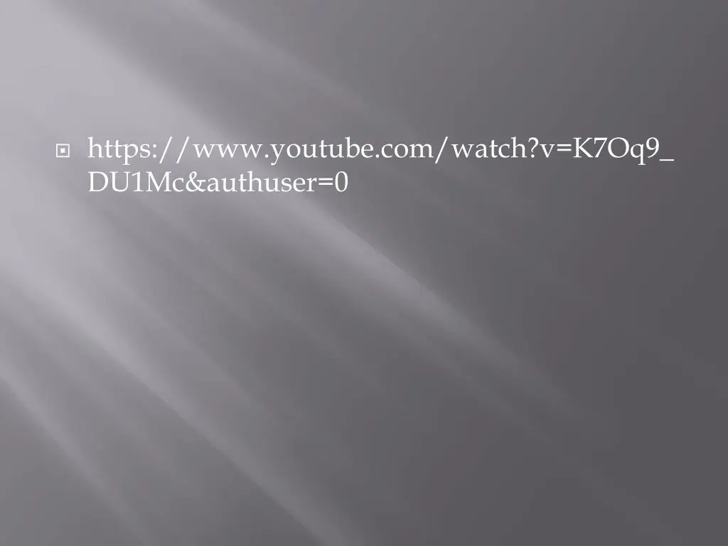 https www youtube com watch v k7oq9 du1mc