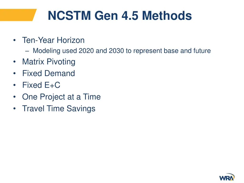 ncstm gen 4 5 methods
