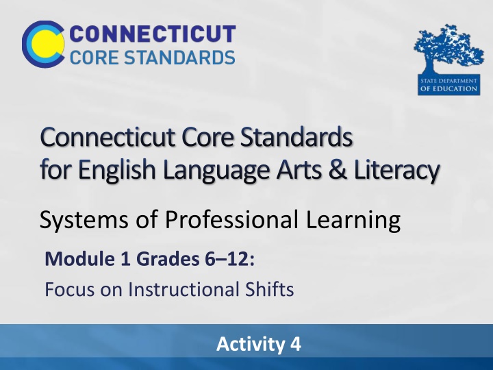 connecticut core standards for english language