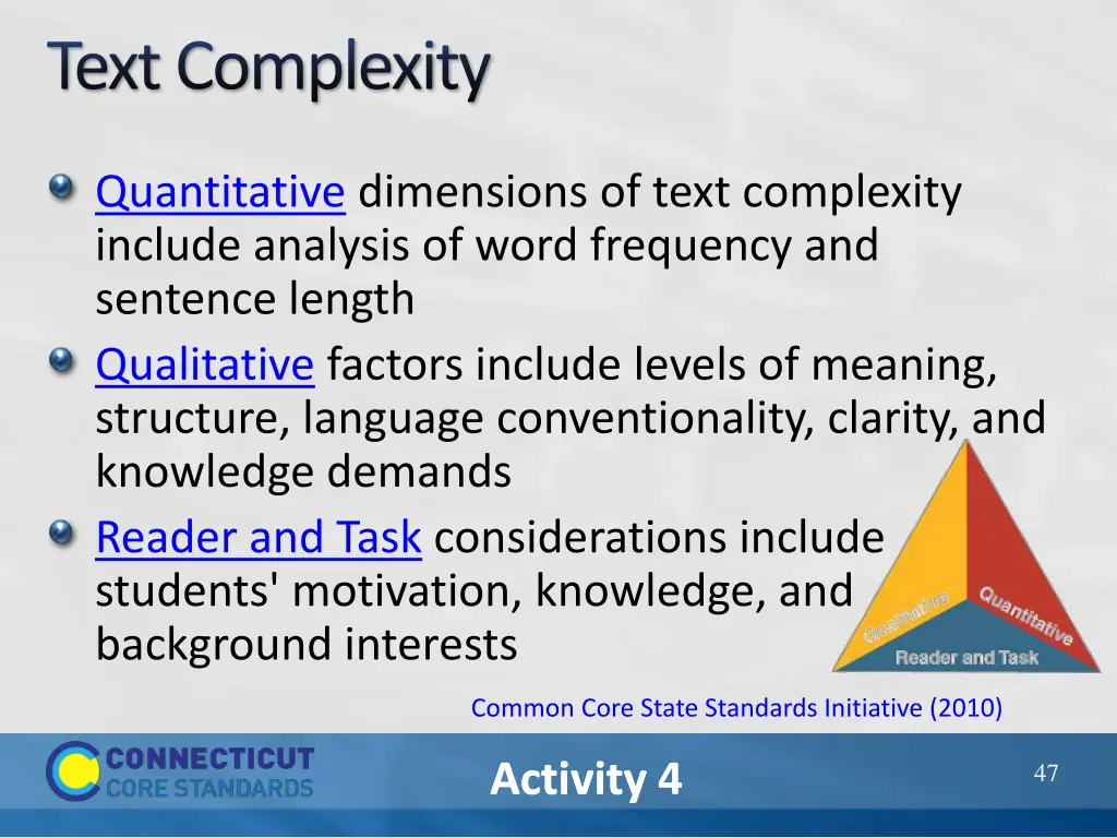 text complexity