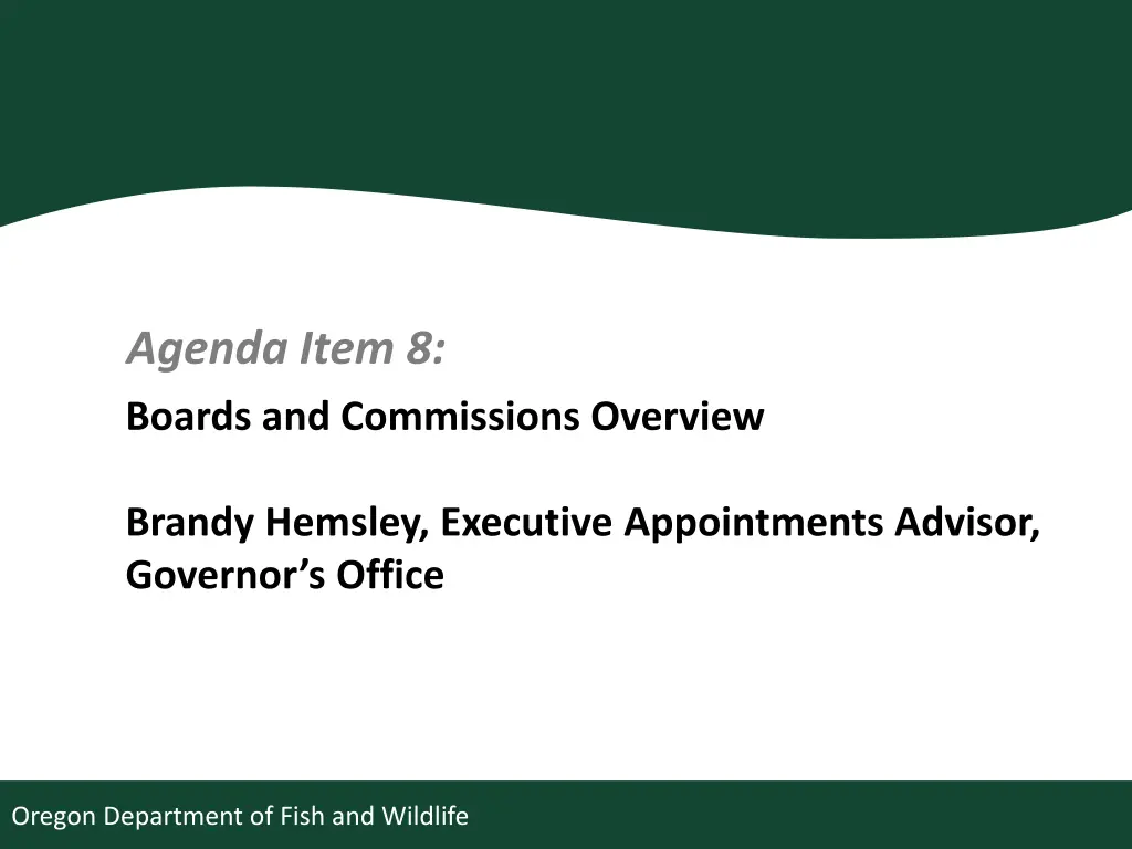 agenda item 8