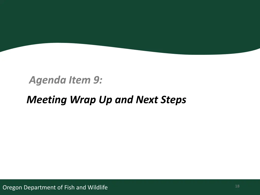agenda item 9