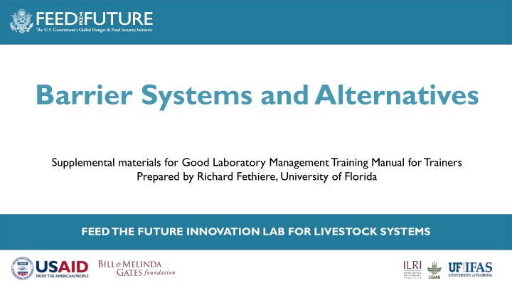barrier systems and alternatives