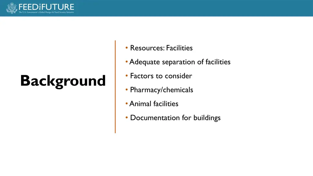 resources facilities