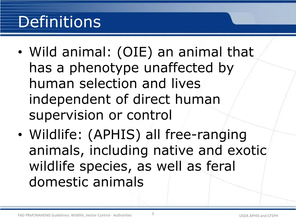 definitions