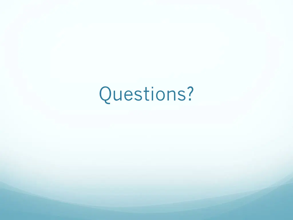 questions