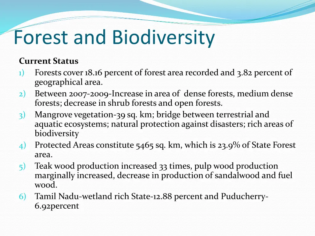 forest and biodiversity 1