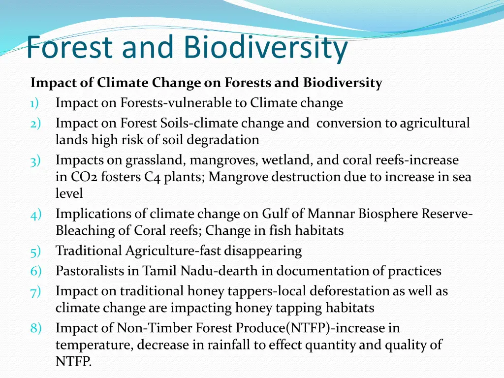 forest and biodiversity 6