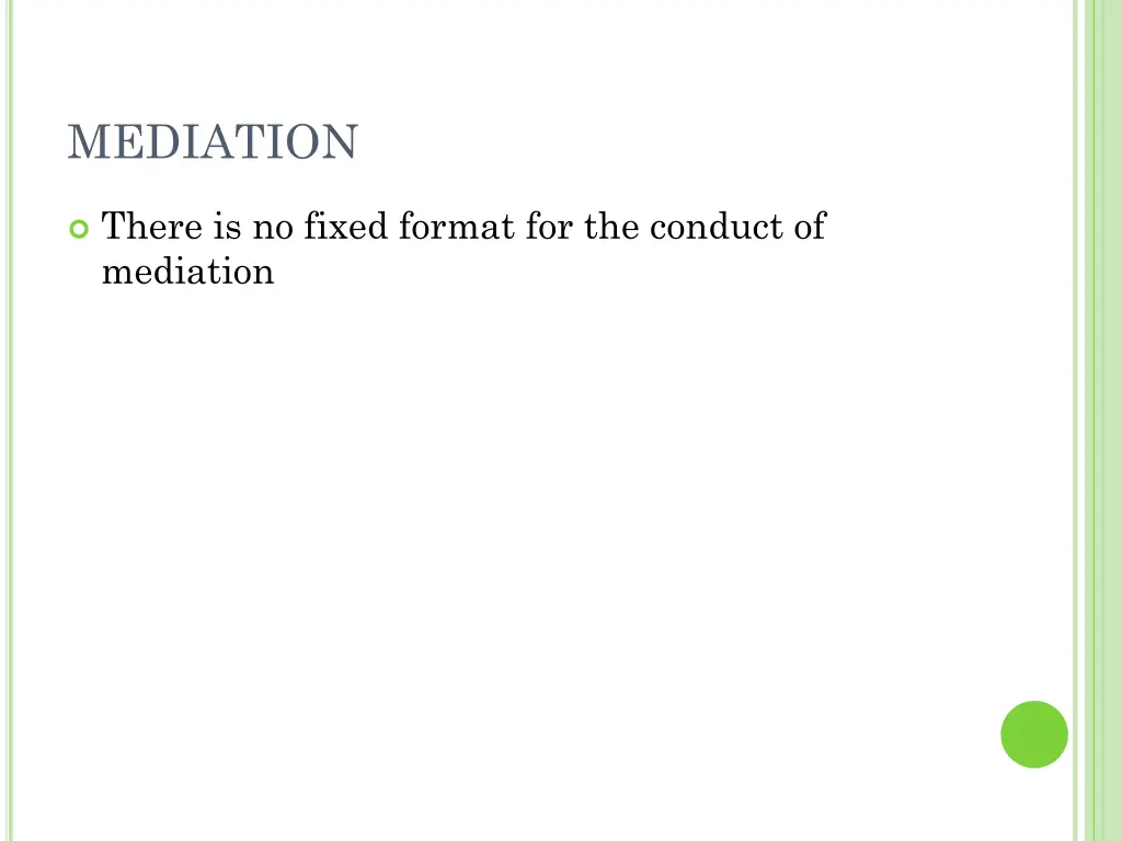 mediation 5