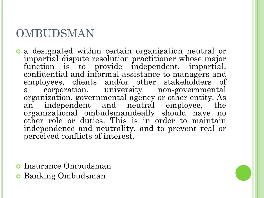 ombudsman