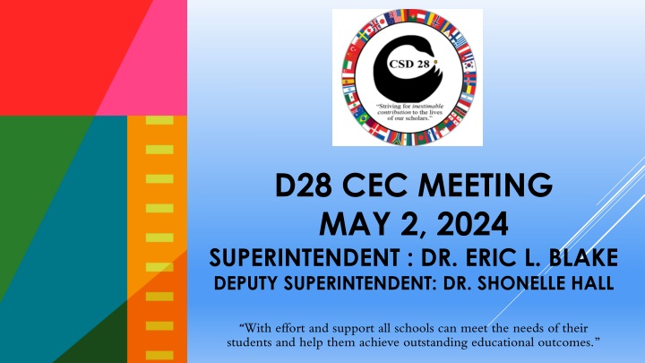 d28 cec meeting may 2 2024 superintendent dr eric