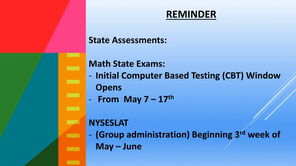 reminder