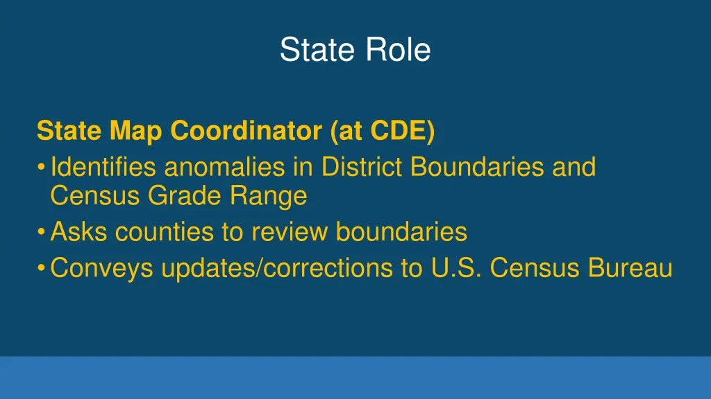 state role