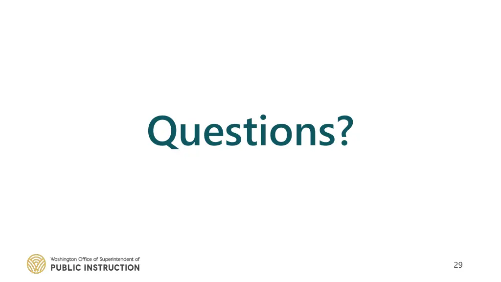 questions