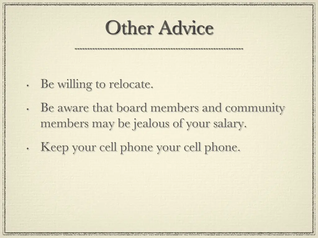 other advice 1
